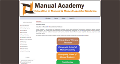 Desktop Screenshot of manualacademy.com